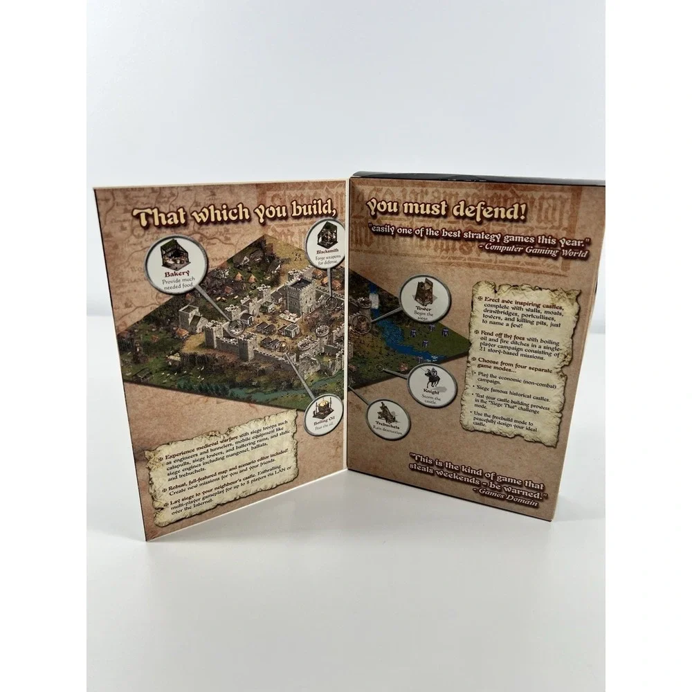 FireFly Studios ~ Stronghold ~ Castle Sim ~ CD ROM